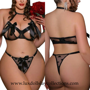 Be Mine Lingerie Set PLUS