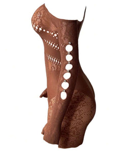 Chocolate Sundae Romper